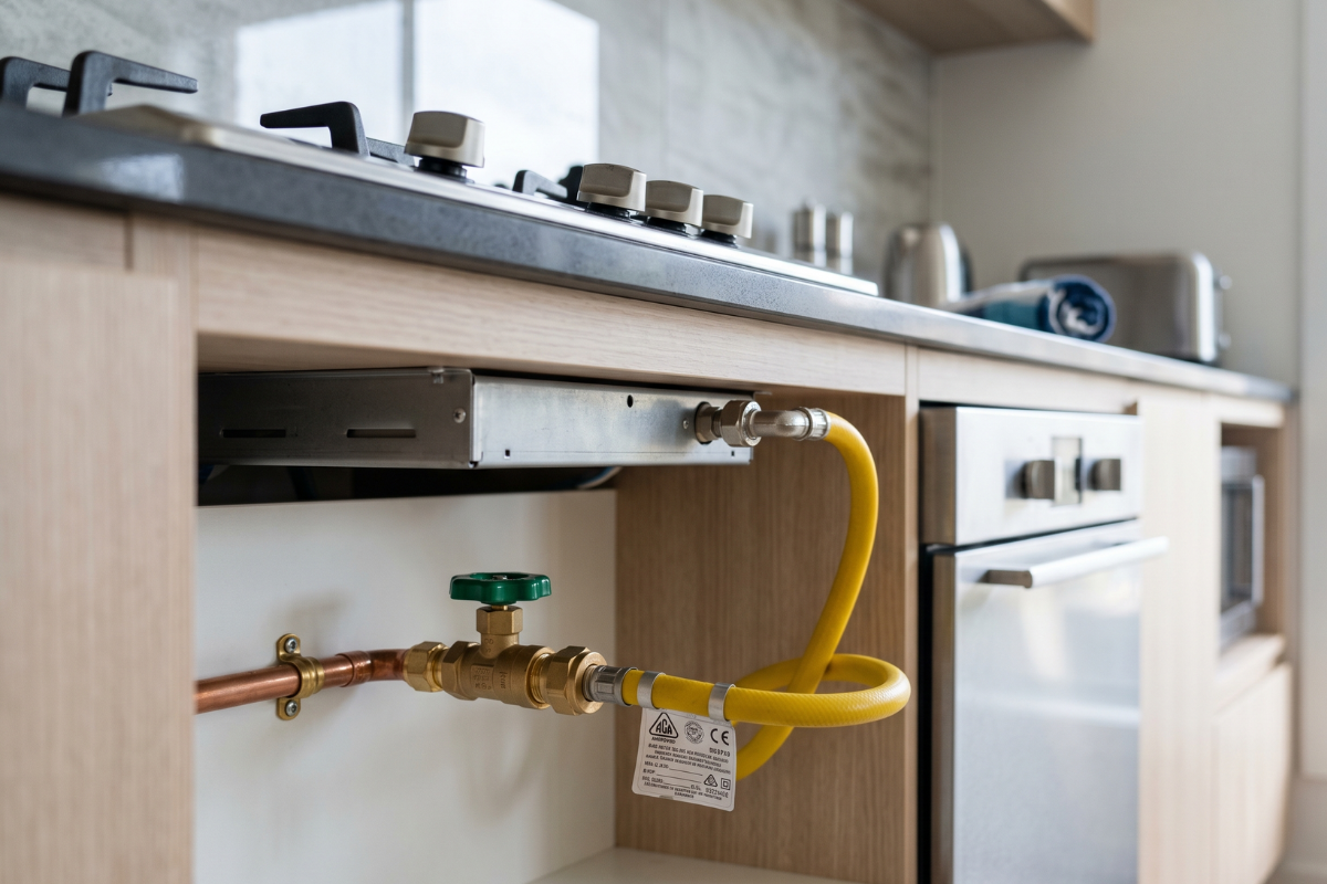 Licensed gas fitting